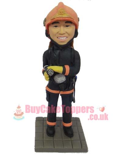 fireman custom figurine