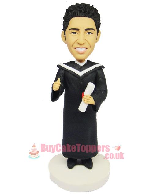 custom graduation figurine