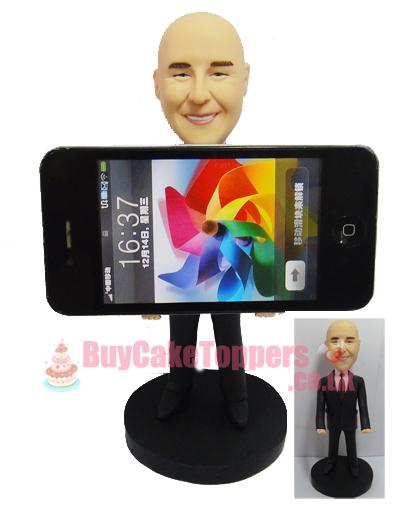 iPhone holder custom figurine